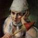 Young Girl with Distaff